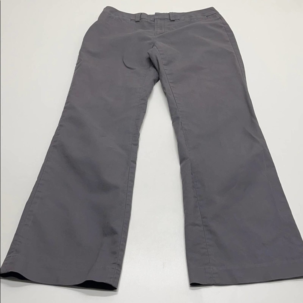 BANANA REPUBLIC Womens 6R MARTIN Gray Chino Pant